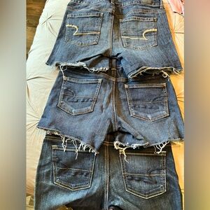 American eagle midi shorts. All size 4